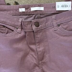 LC Lauren Conrad Women's Mauve Jeans